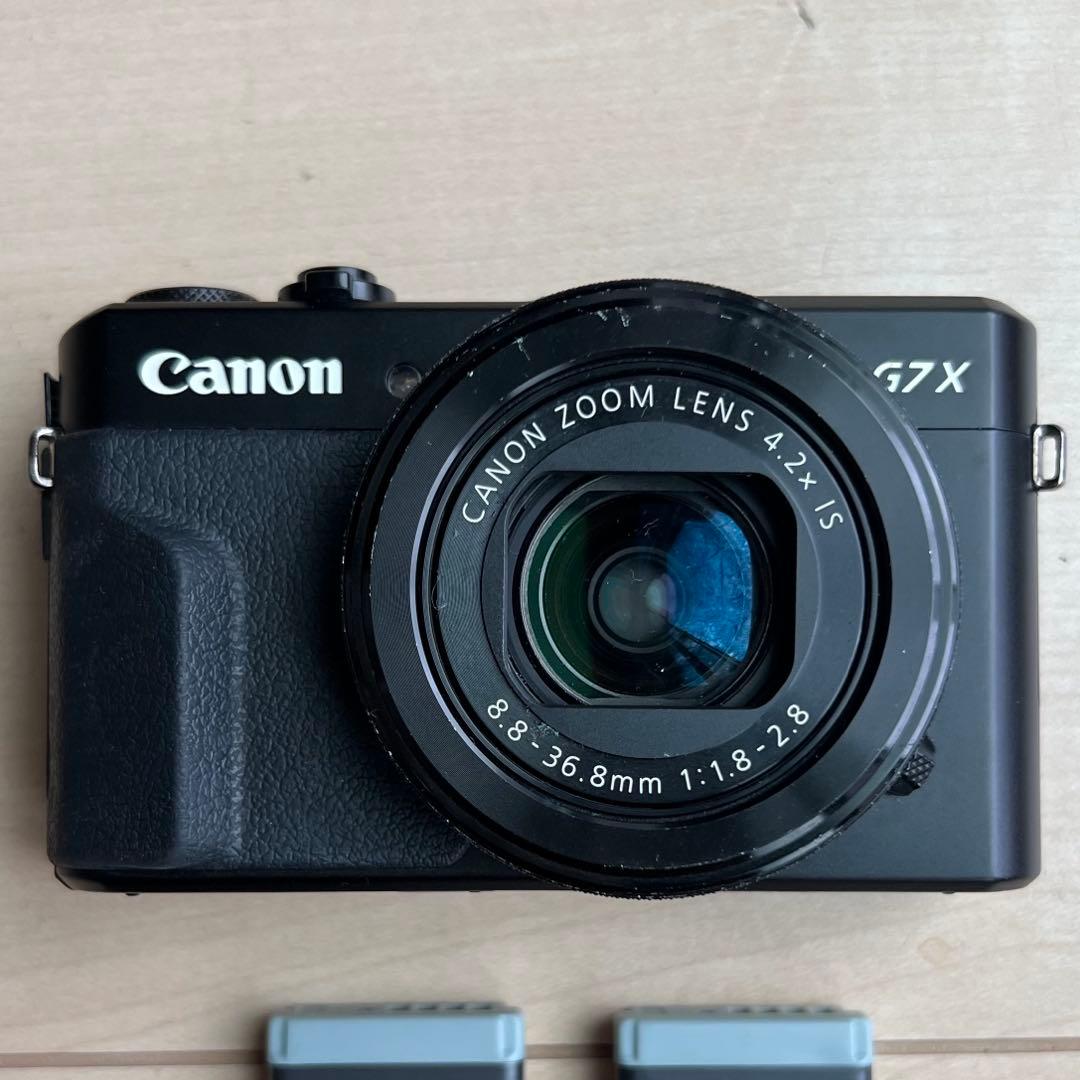 【ジャンク (撮影可能)】Canon Powershot G7X markII
