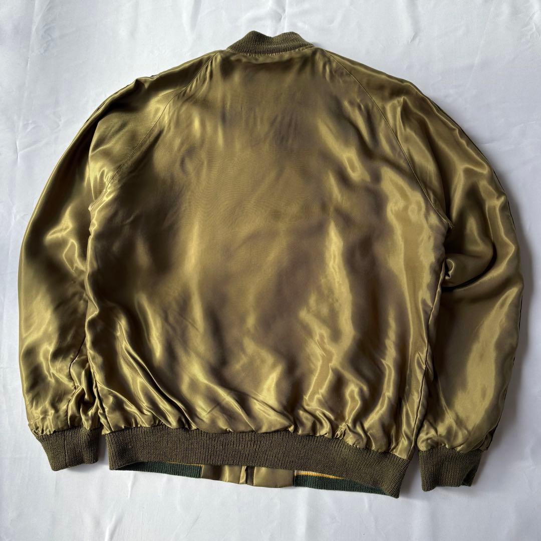 美品 BEAMS 東洋エンタープライズ リバーシブル 虎刺繍 スカジャン 雷門