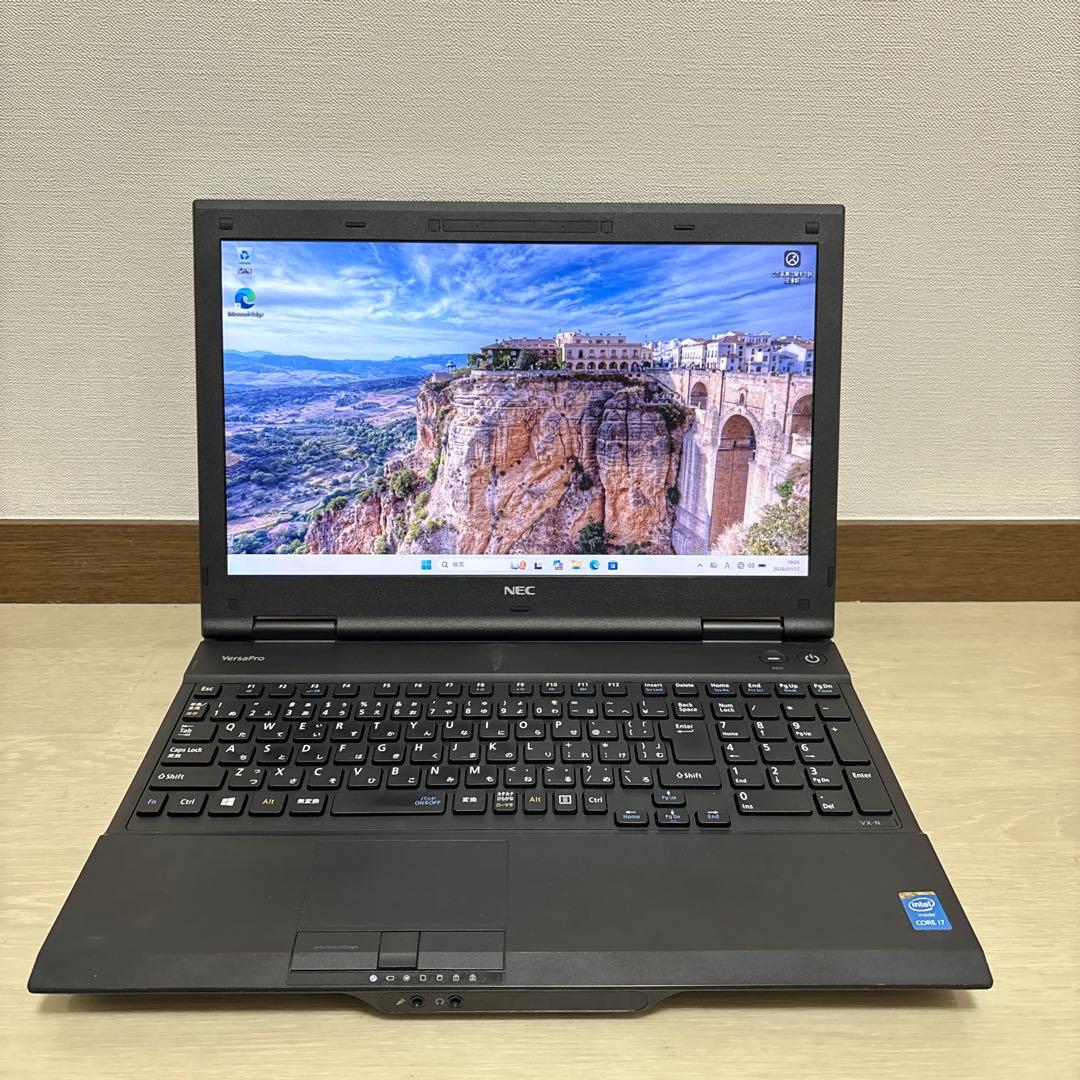 NEC ノートパソコン VK25LX i7 8GB 256GB