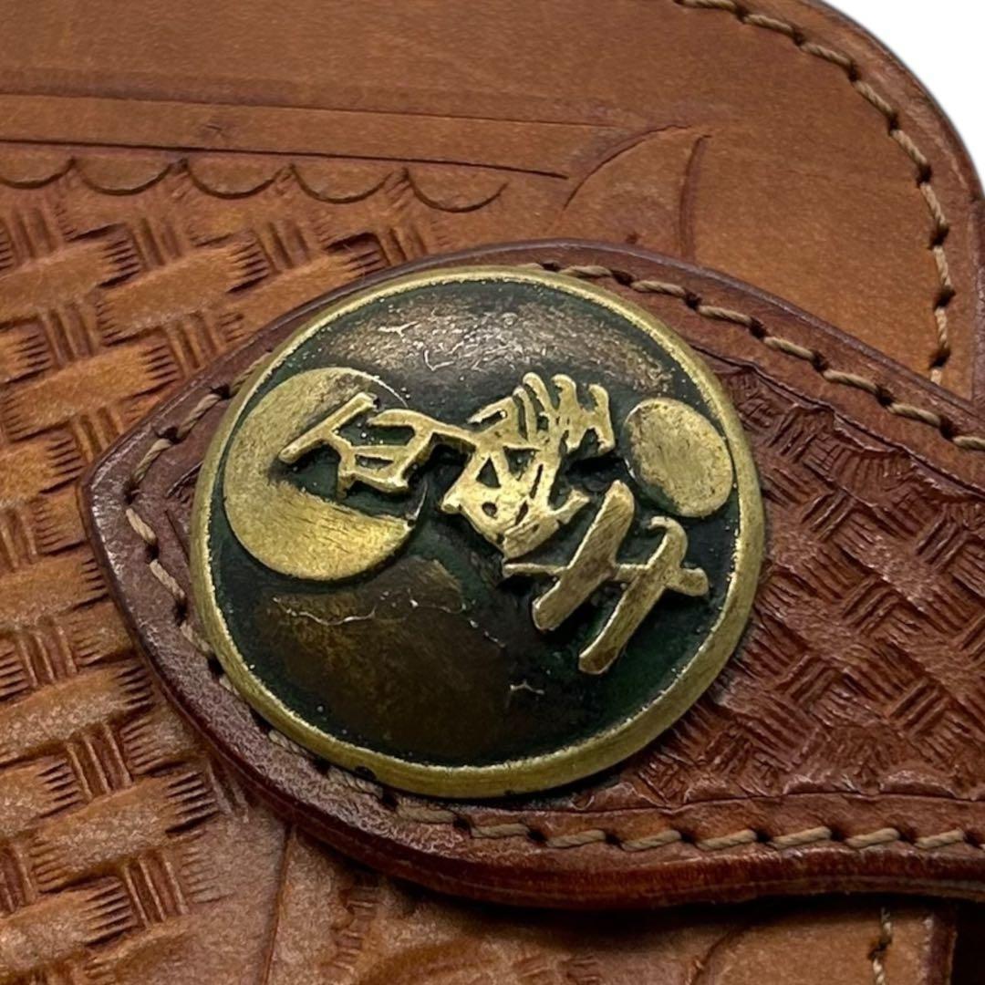 小物 Alzuni Long Wallet Carving Y2k Archive