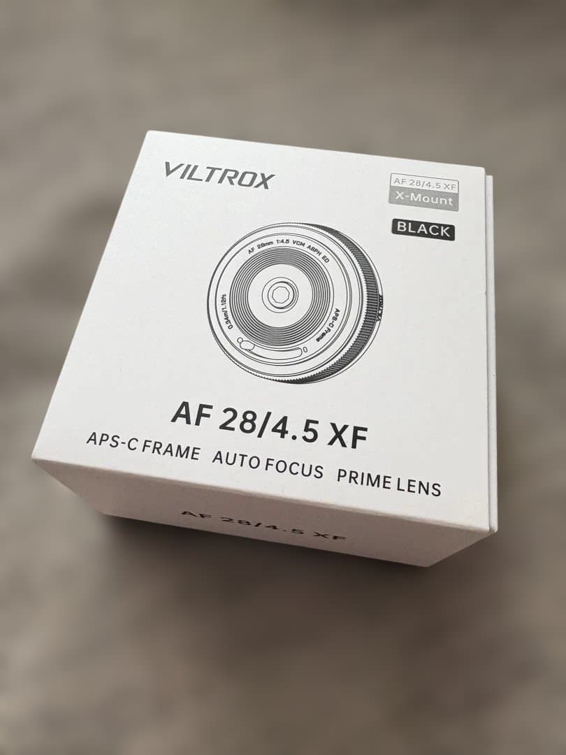 Viltrox AF 28mm F4.5 Xマウント用