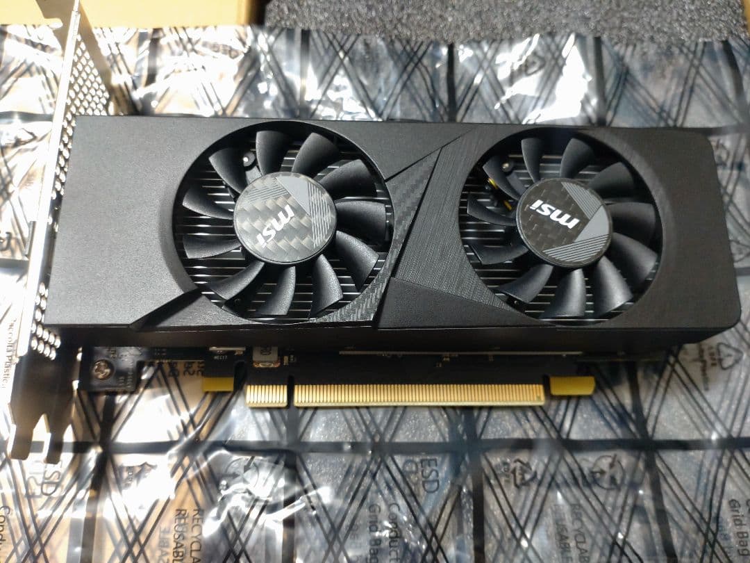 グラフィックボード・グラボ・ビデオカード MSI GeForce RTX 3050 LP OC 6GB