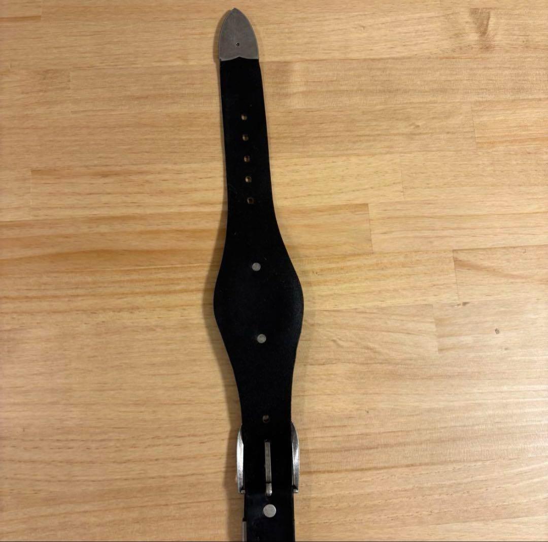 スタッズ レザー ターコイズ ベルト 本革 レザー ビンテージ