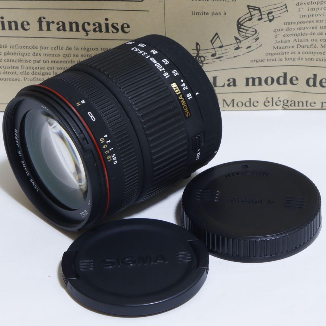 ⭐︎広角〜望遠☆Sigma 18-200mm for キャノン ☆