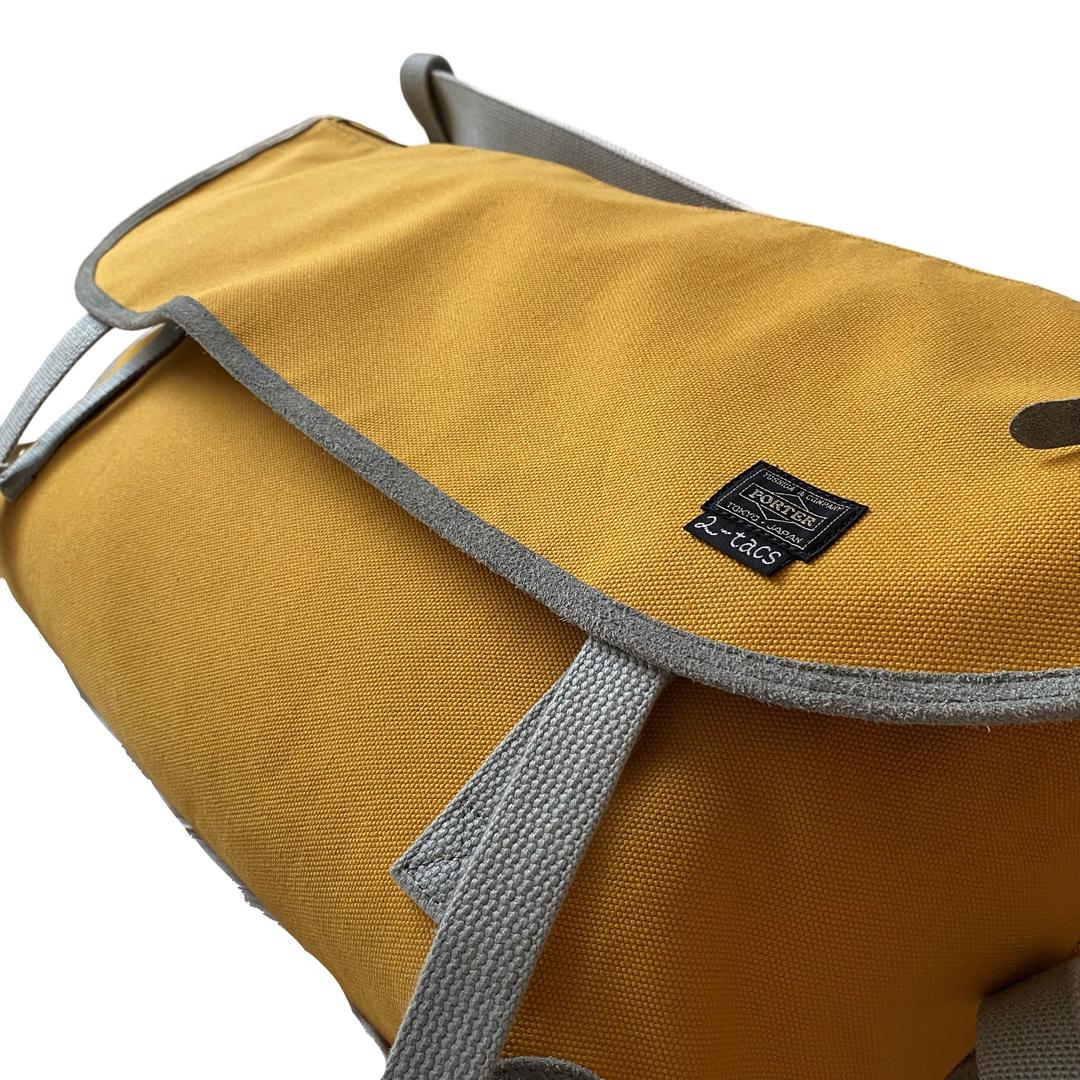 【別注・希少品】ポーター×ツータックス（2-tacs)　特大メッセンジャーバッグ