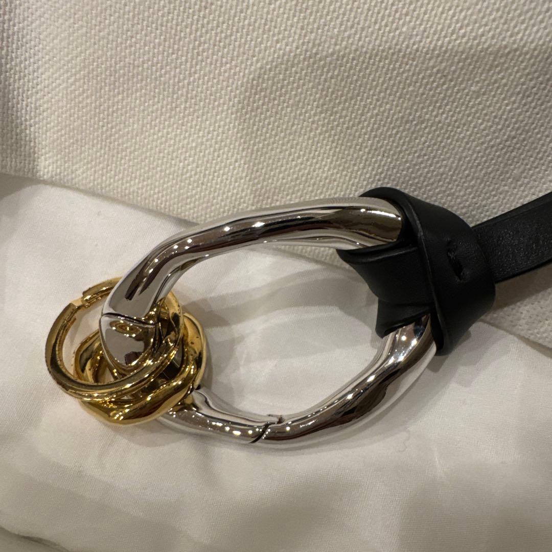 JIL SANDER ジルサンダー　レザー　ネックレス