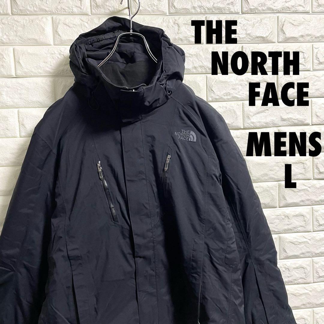 ザノースフェイス　マウンテンパーカー　中綿ナイロンジャケット　メンズLサイズ