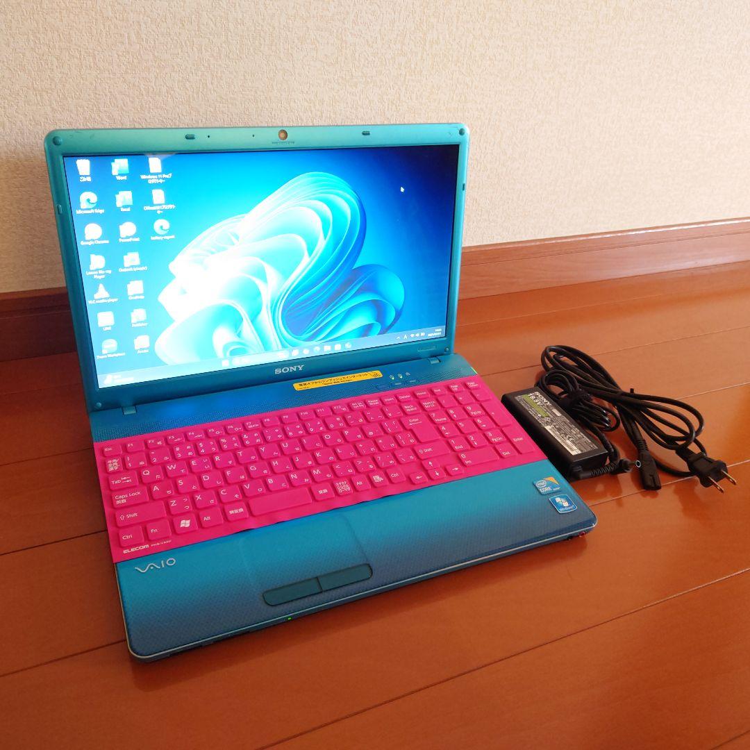 ソニー　VAIO　PCG-71311N　新品SSD　ブルーレイ　オフィス2021