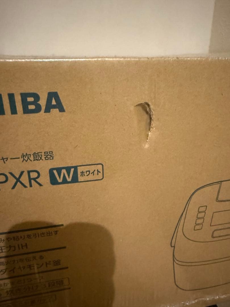 TOSHIBA RC-6PXR(W)ホワイト