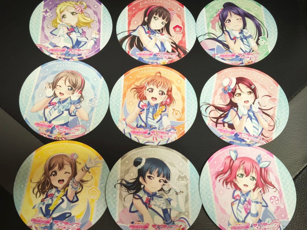 ラブライブ　コースター　心斎橋　コンプ　Aqours