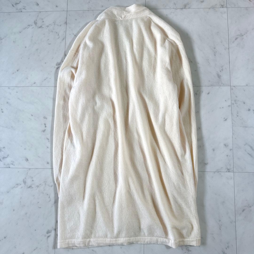 美品♪セオリーリュクス ISAIA カシミヤ100% ロングニットカーディガン