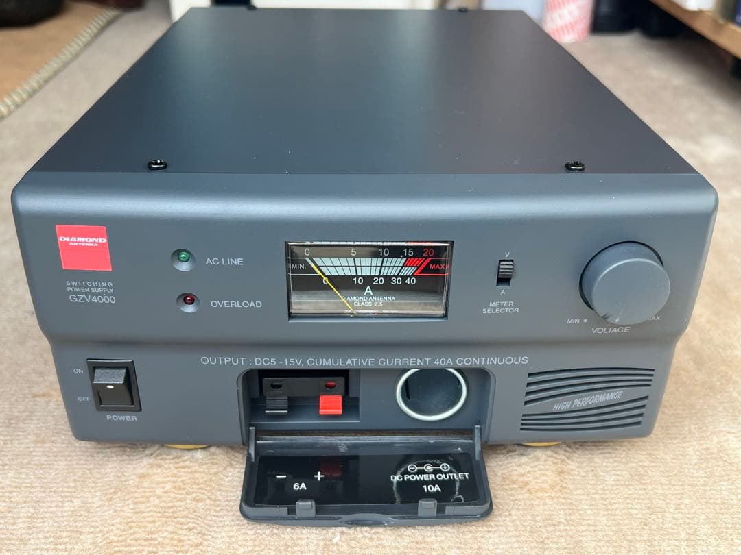 第一電波　GZV4000 安定化電源40A