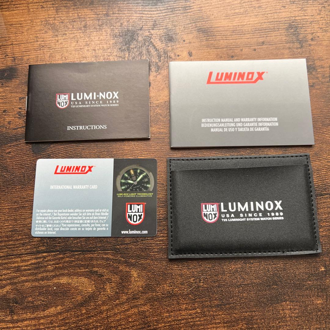 【美品】ビルウォールレザー×ルミノックス 200本限定コラボ第1弾 時計