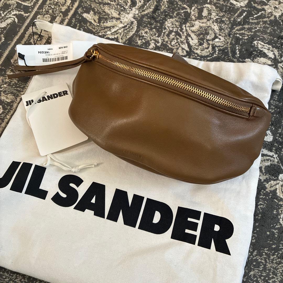 JIL SANDER ボディバッグ ブラウン