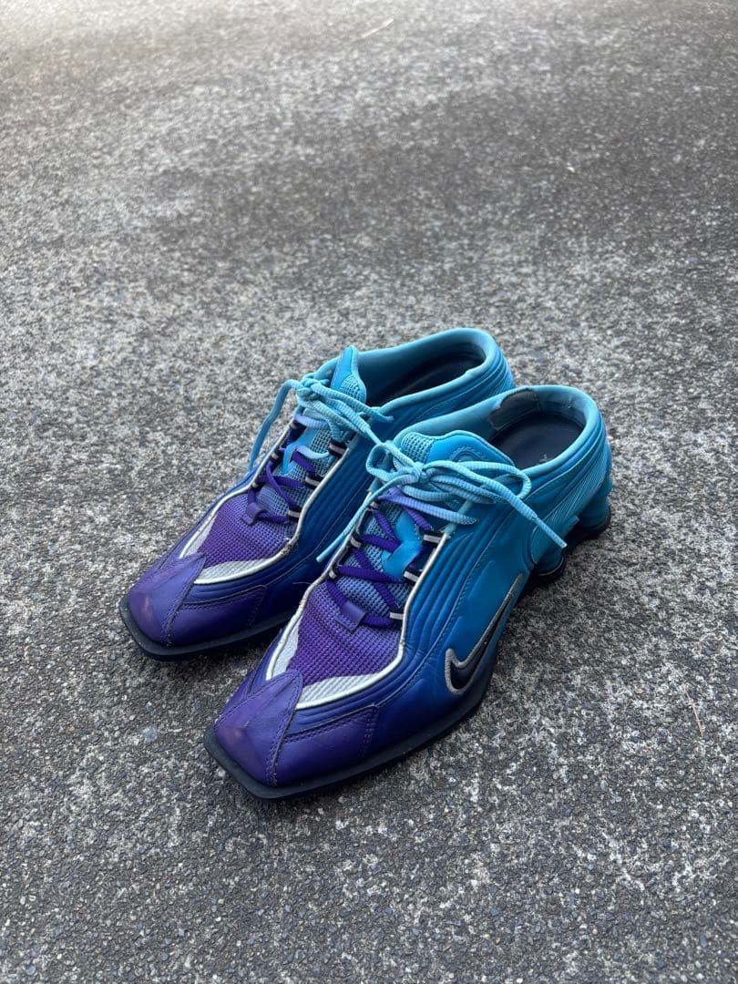 Nike×MartineRose shox MR4 Blue 25日まで