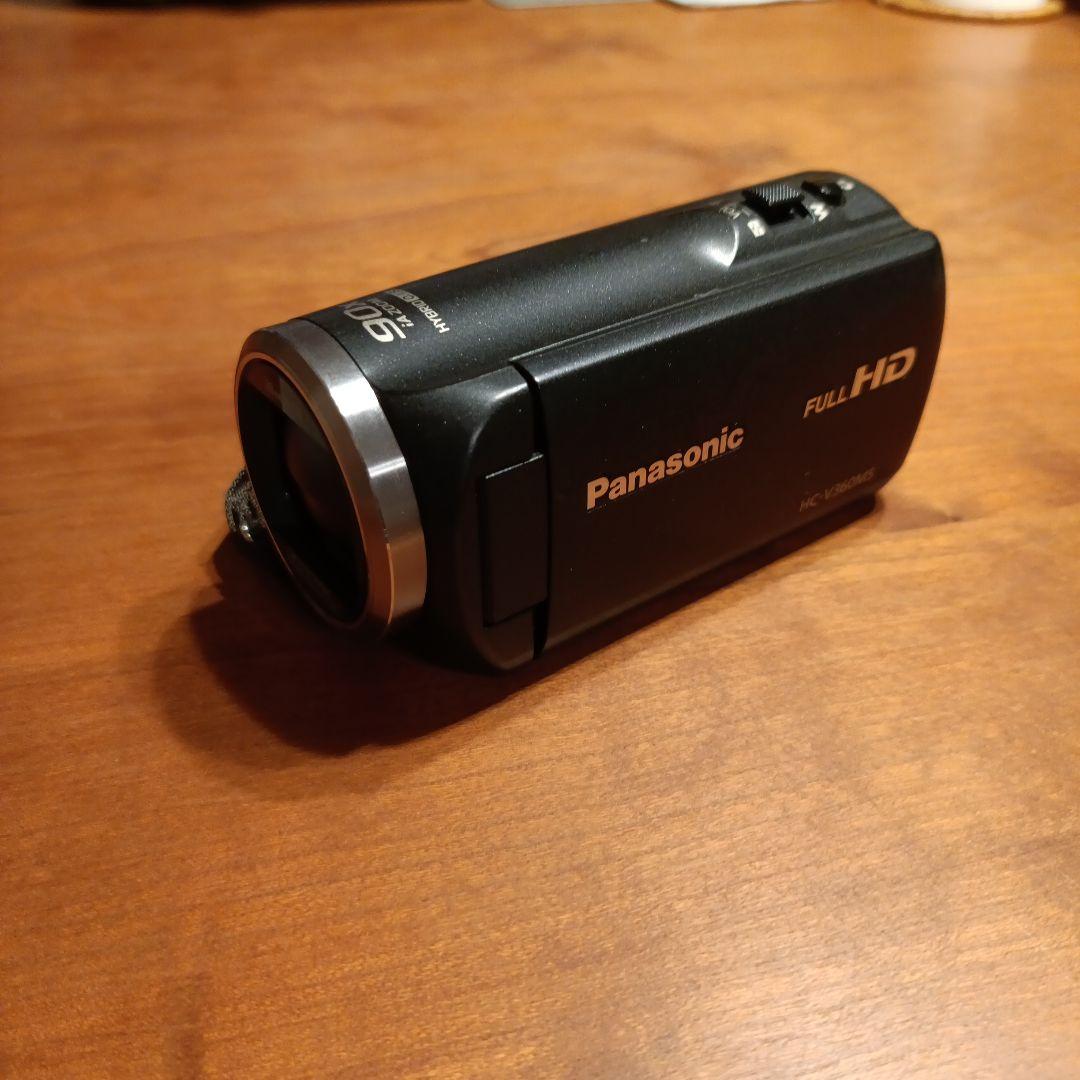 美品 Panasonic HC-V360MS フルHDビデオカメラ 2019年製