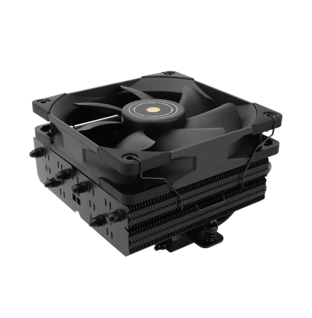 SI-100 ブラック CPUエアクーラー ヒートパイプ TL-E12B PWM