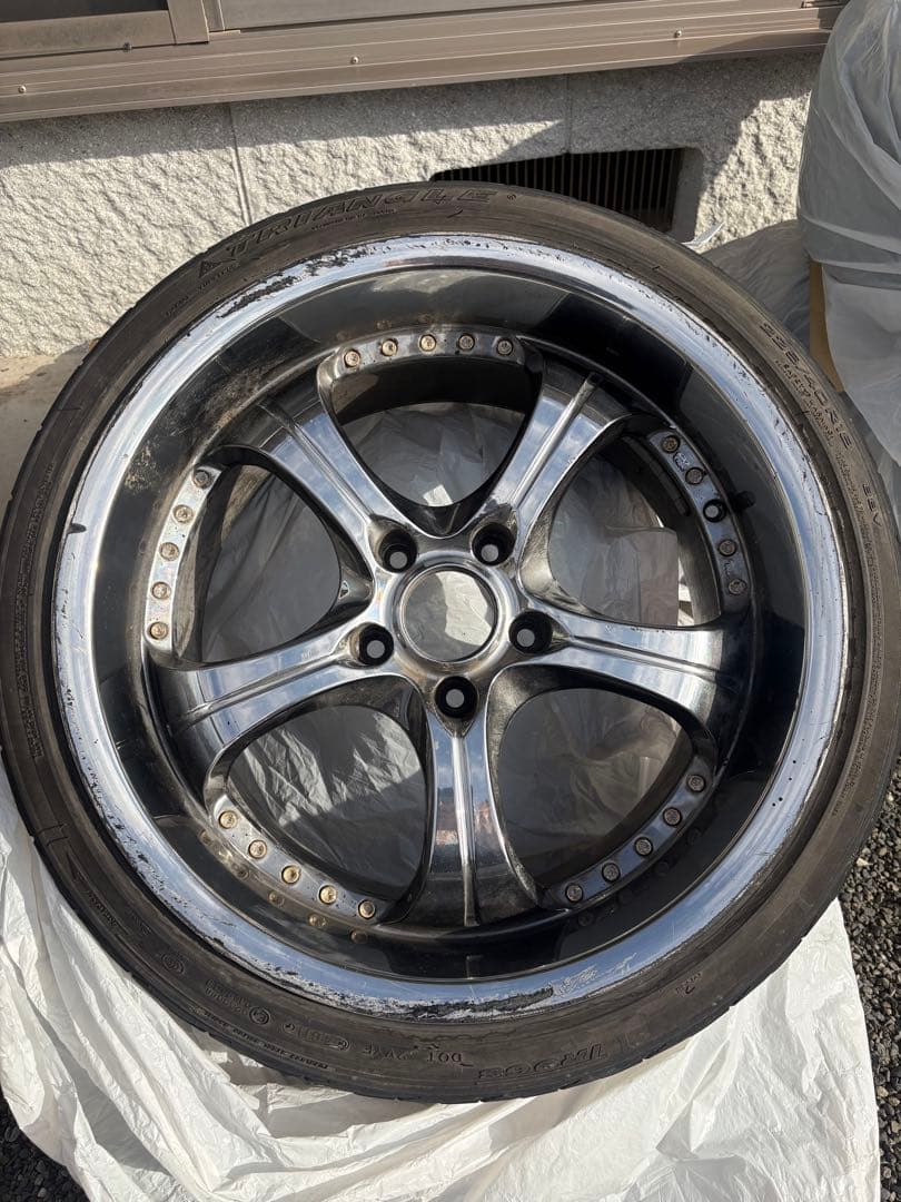 VSKF風18インチホイール2本 深リム