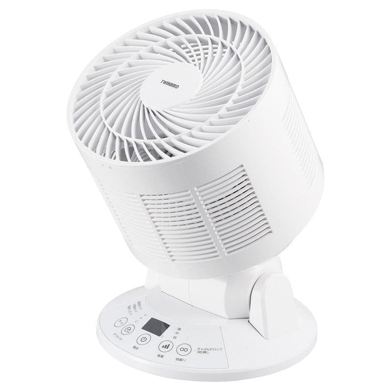 ツインバード 温度センサー付サーキュレーター KJ-4998Wa