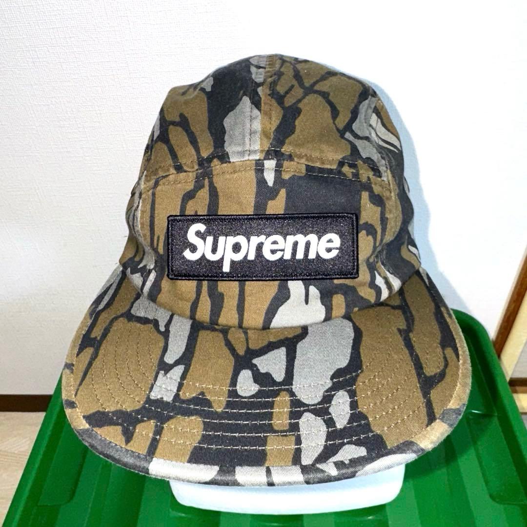 美品！25SS Supreme ミリタリー　カモ　迷彩　キャンプキャップ