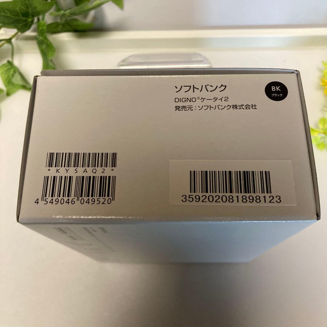 新品 未使用品 SIMフリー DIGNO ケータイ2 701KC 京セラ 4G