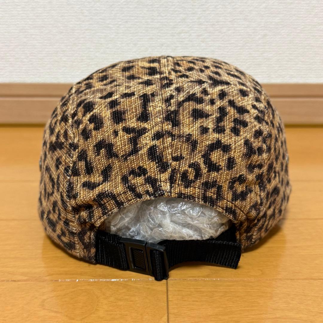 Supreme Leopard Camp Cap ブラック 2001年