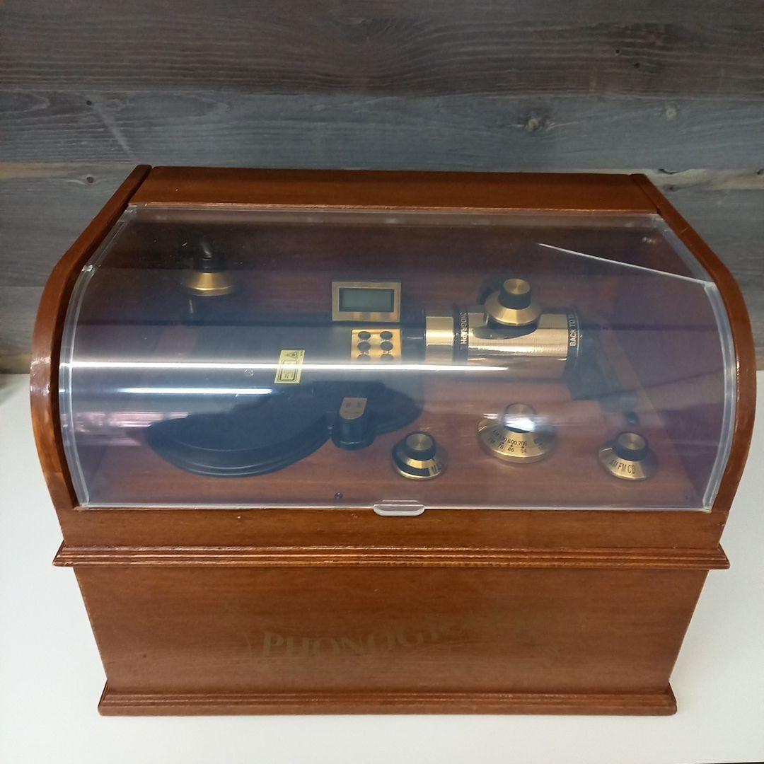 エンボリオ　CDラジオ　PHONOGRAPH　蓄音機　アンティーク　レトロ
