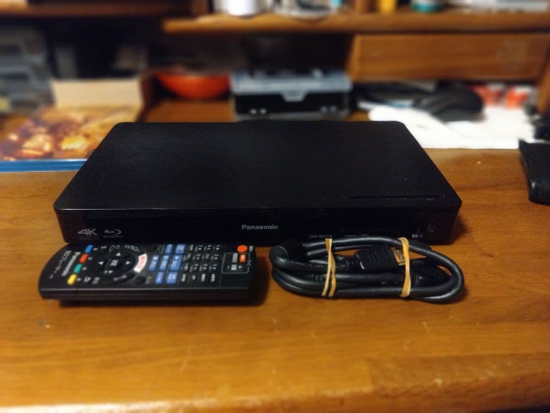 【動作確認済】Panasonic DMP-BDT170 4KBDプレーヤー①