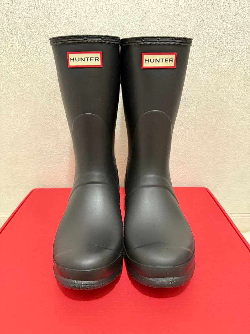 【新品未使用】HUNTER ブラック 長靴 26cm
