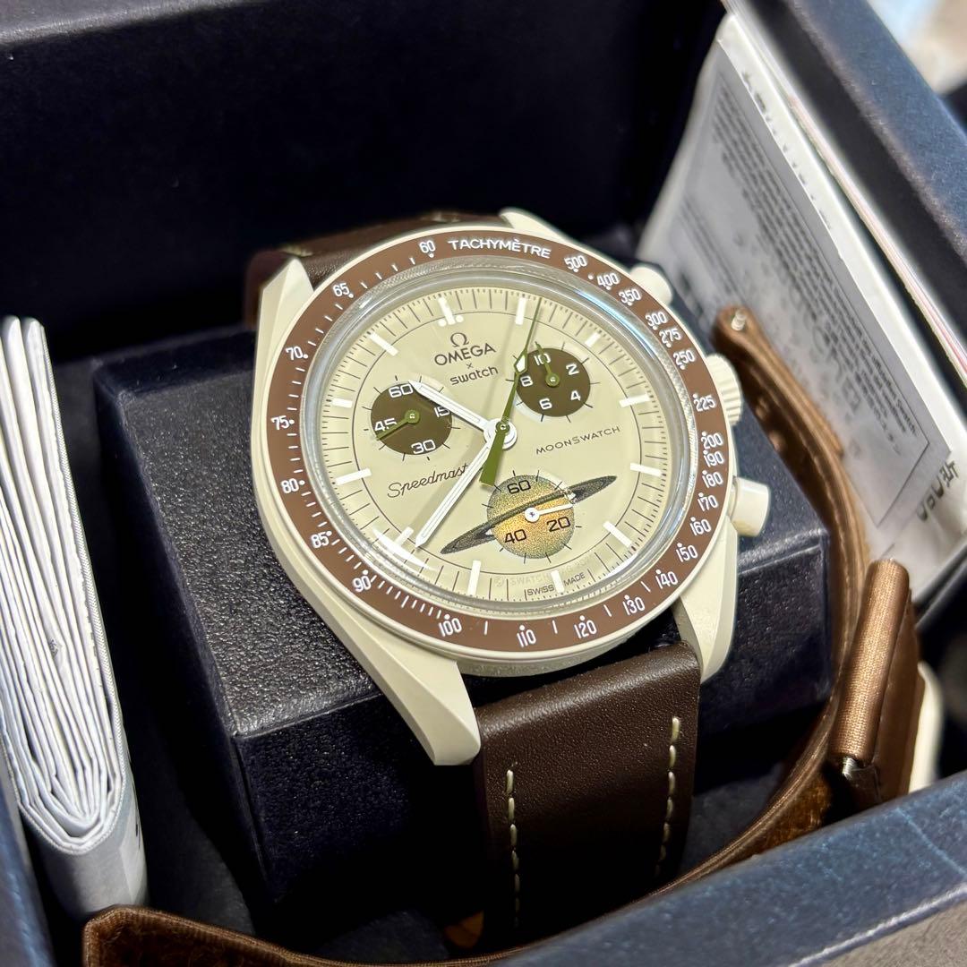 時計 OMEGA×SWATCH MISSION TO SATURN 土星