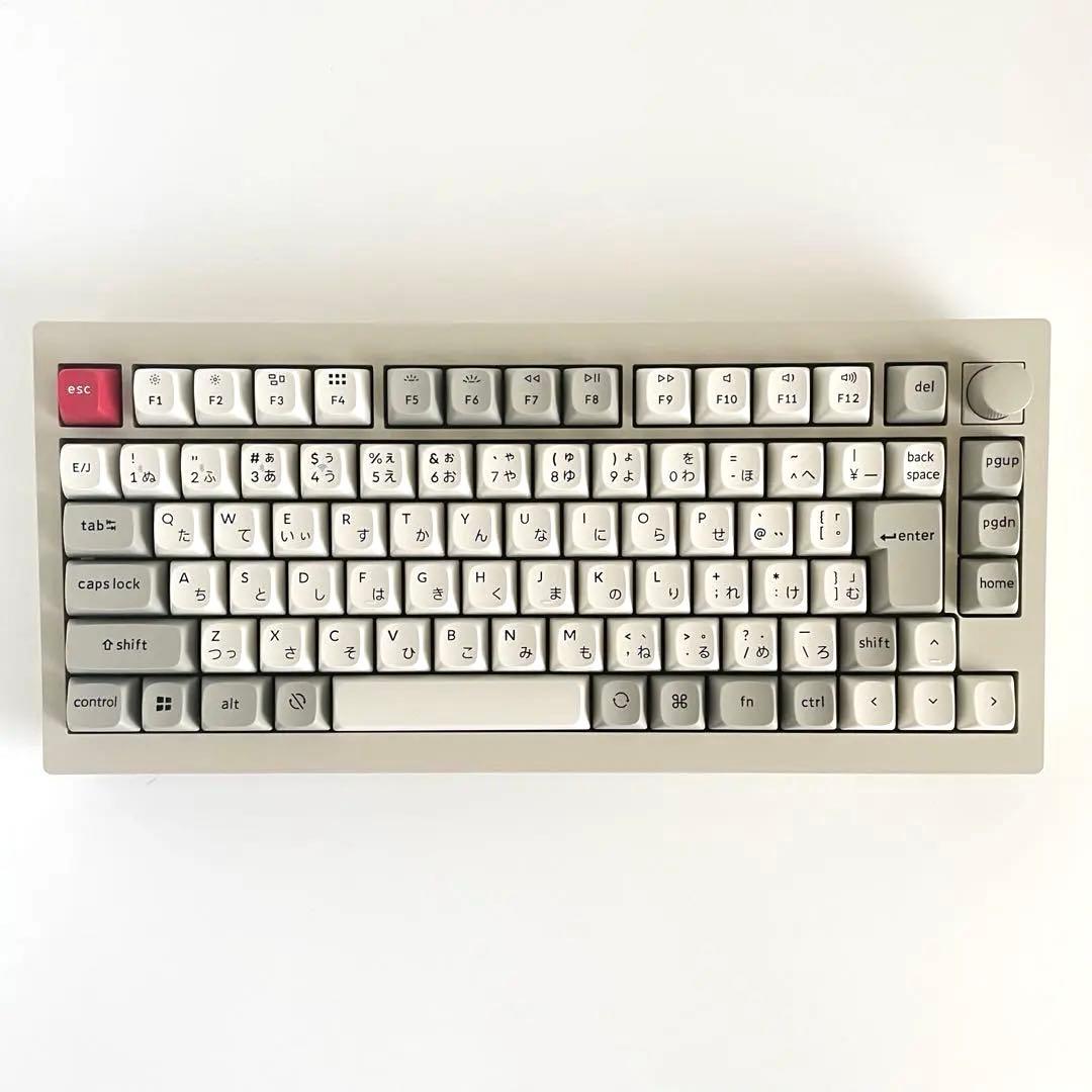 【美品】Keychron V1 Max JIS バナナ軸 レトロカラー