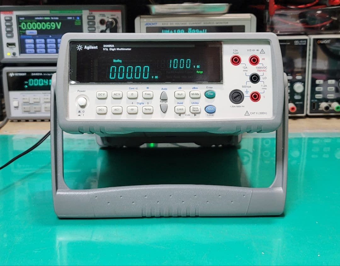 週末Agilent 34405A 5.5桁 デュアルディスプレイ マルチメーター