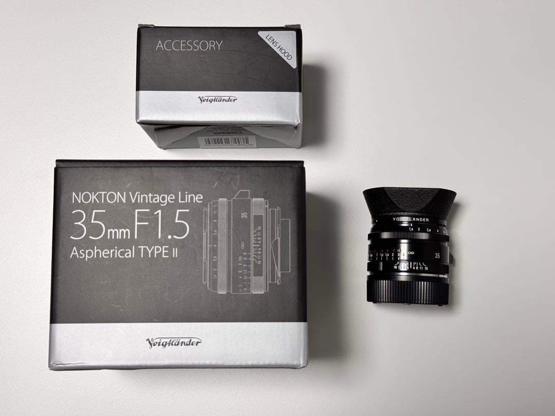 レンズ(単焦点) Voigtlander NOKTON 35mm F1.5 VM TypeII
