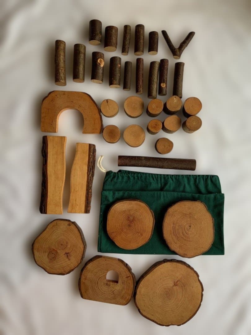 マジックウッド　ツリーブロックス　積み木（中古・正規輸入品）