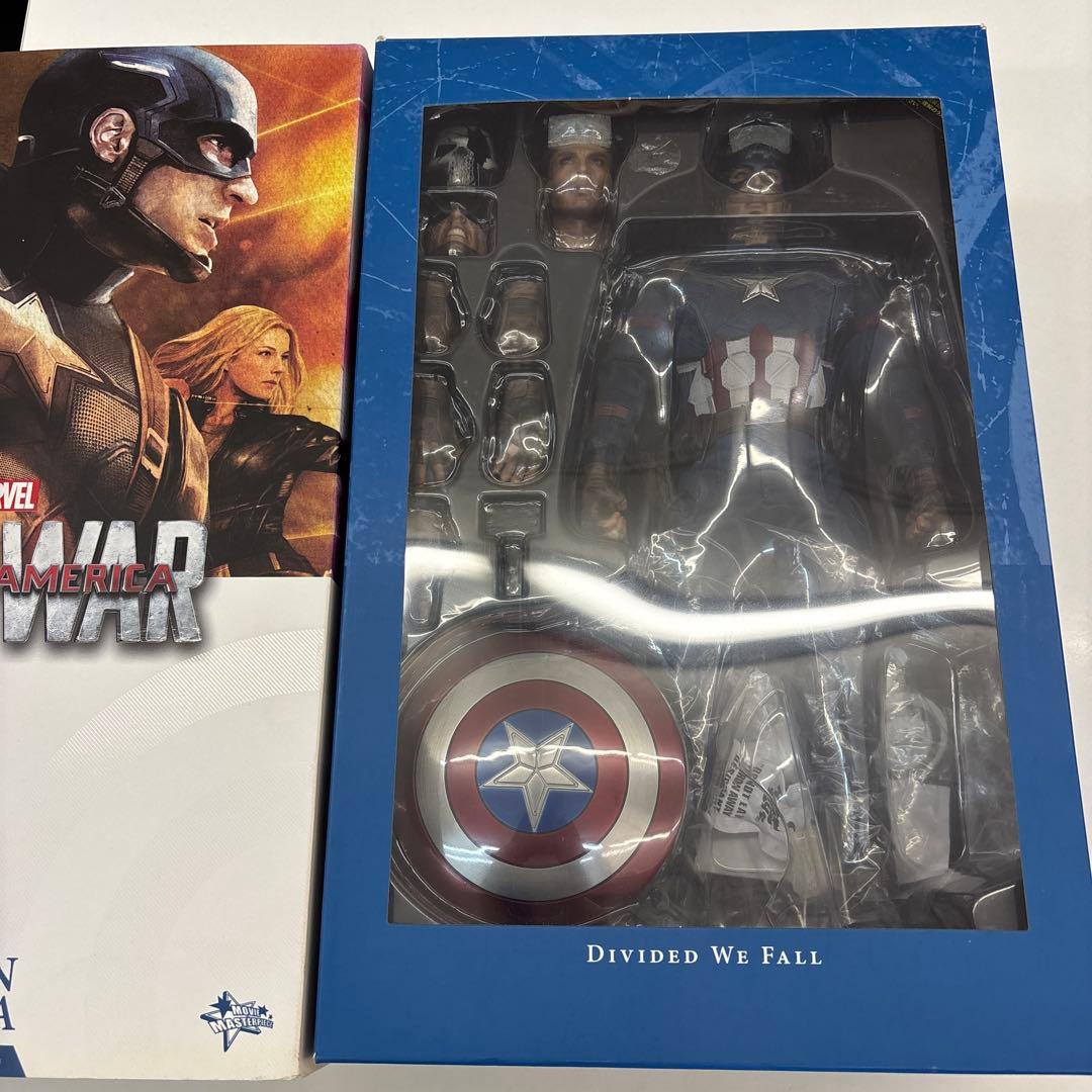 MARVEL CIVIL WAR キャプテン・アメリカ フィギュア　ホットトイズ