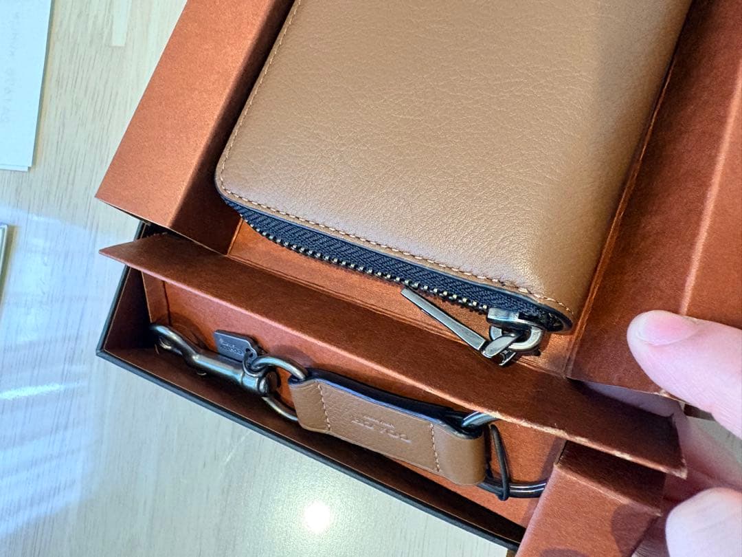 ★値下げ中★【新品】COACH　メンズ　長財布&キーホルダー