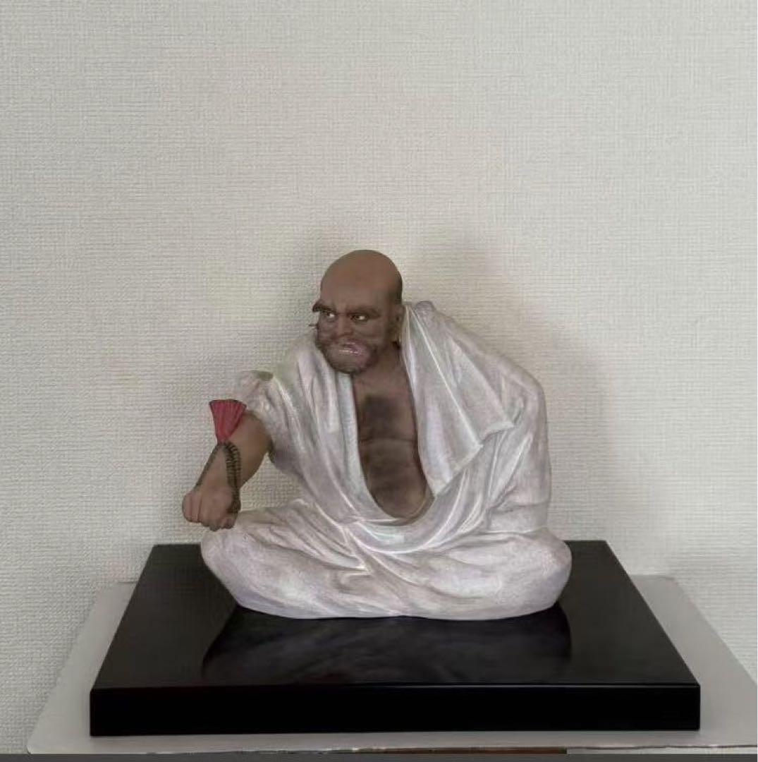 時代物 無形文化財 博多人形　師中村衍涯作　達磨『喝』　置物