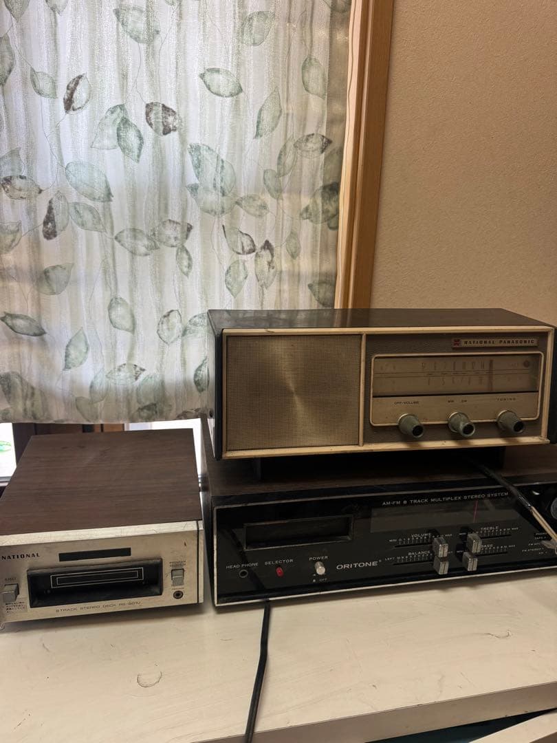 ナショナル パナソニック RE-250 真空管ラジオ