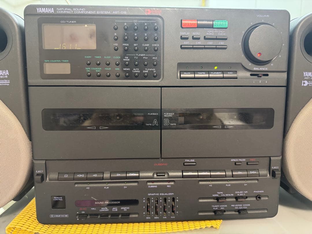 希有品YAMAHA CD・AM FMカセットデッキ