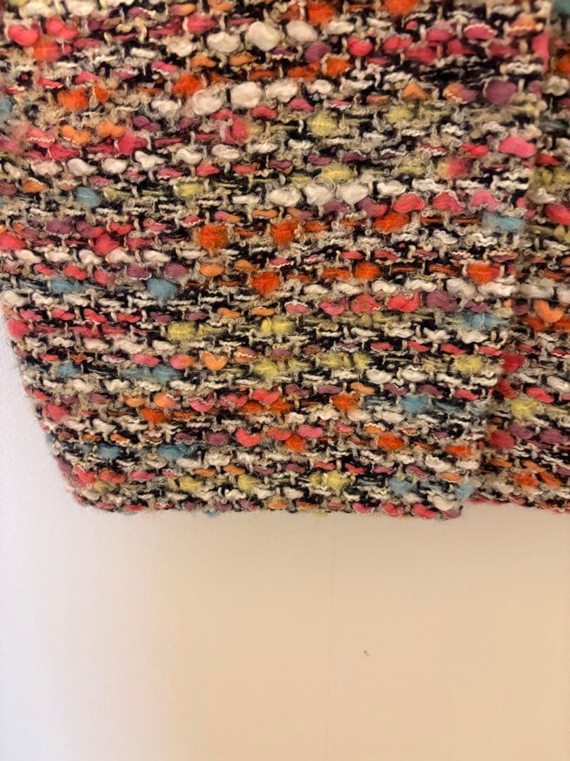 coohemコーヘン ファンシーツイードジャケットコート　美品