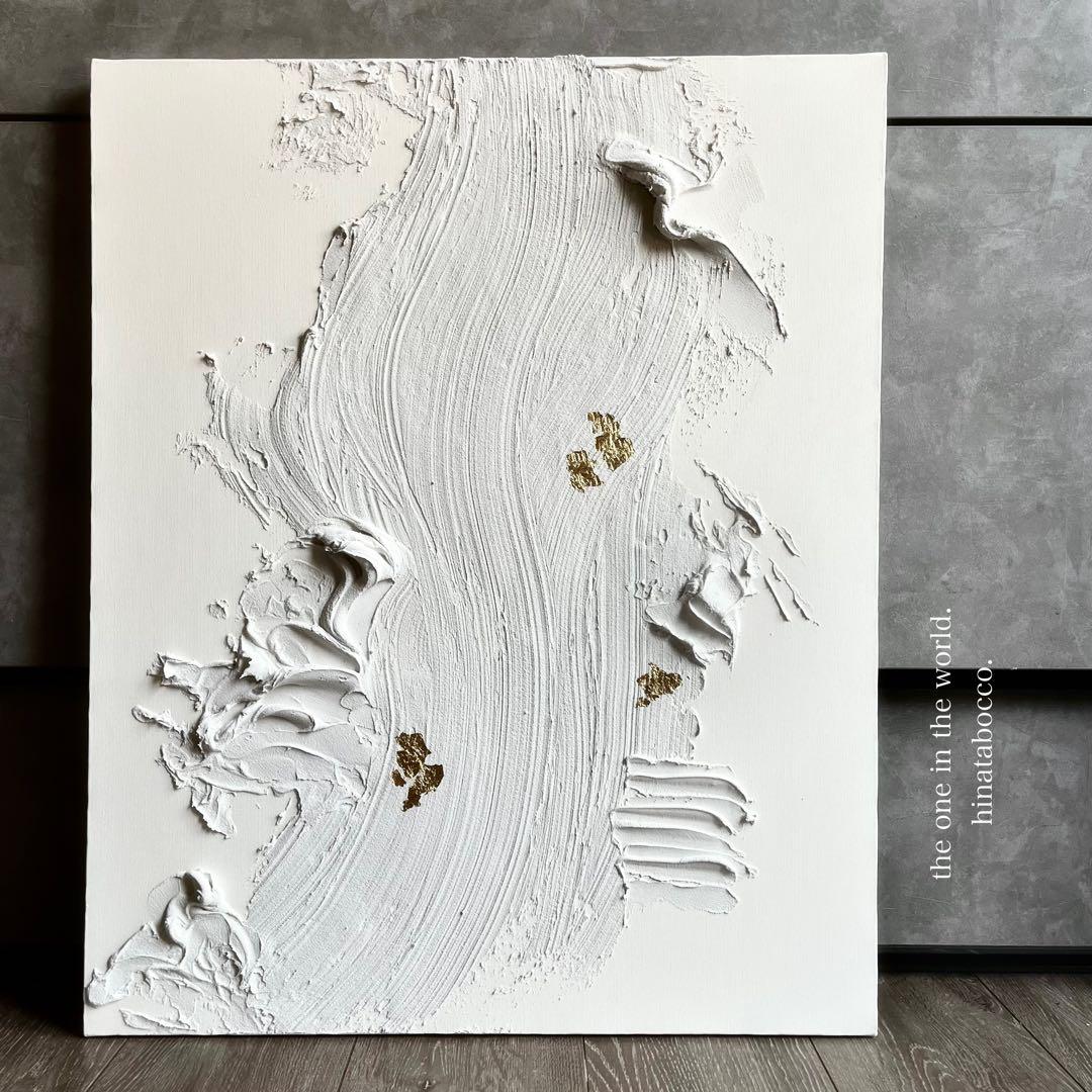 現代アート　65×53㎝　大きめ　モダン　絵画　原画　抽象画　アートパネル