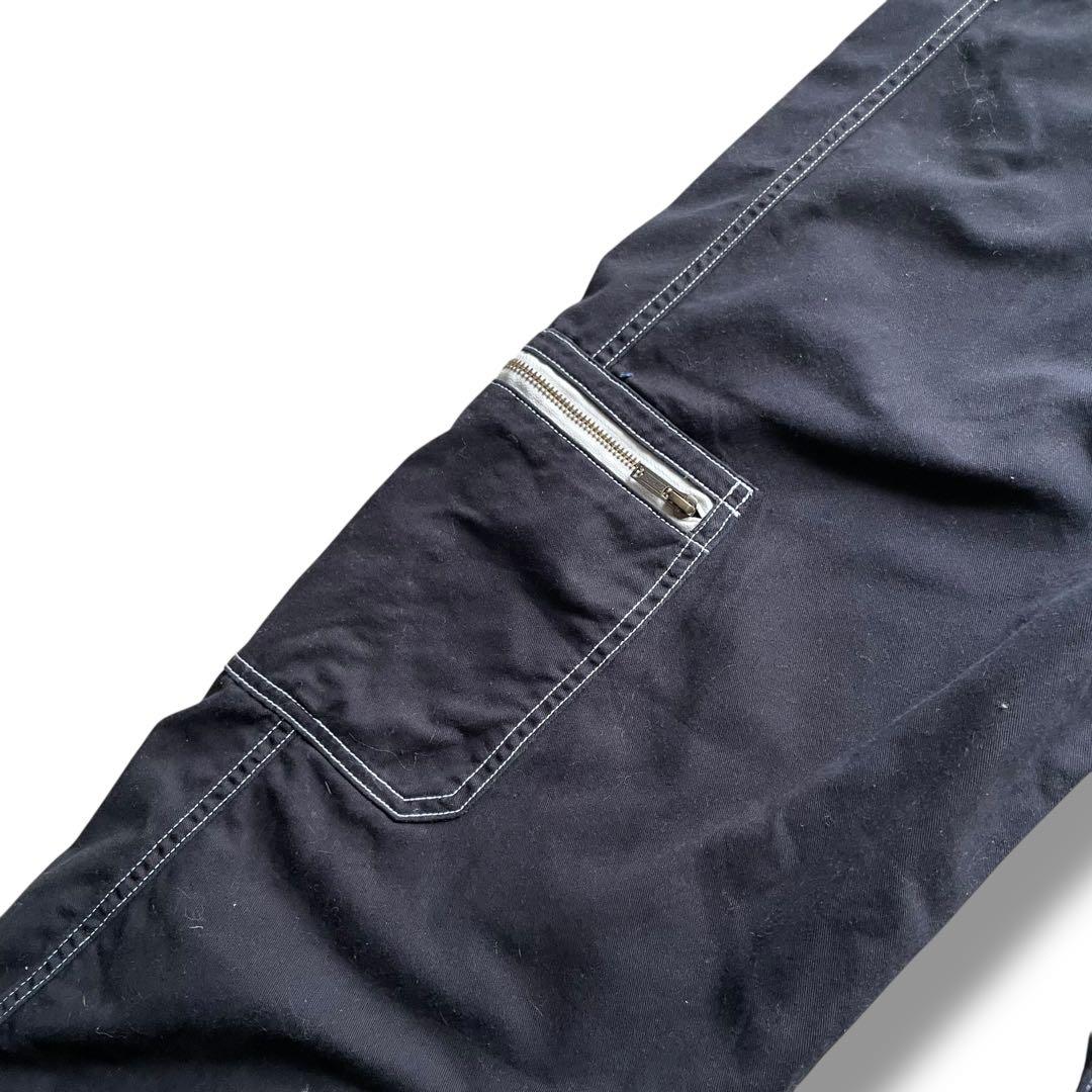 定価59,400円 美品ヒステリックグラマーワッペン デザイン ジャンプスーツM