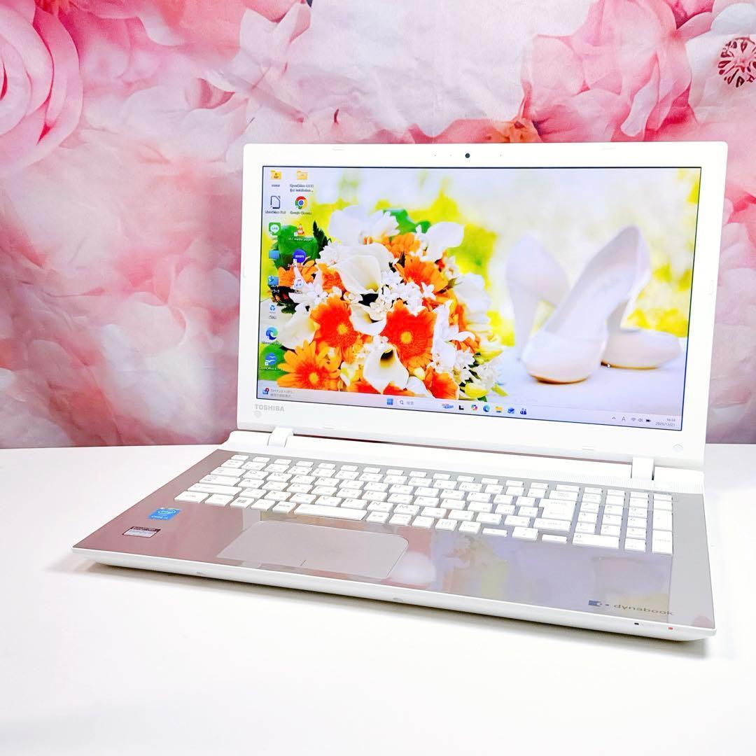 美品✨新品SSDで爆速✨ windows11 ノートパソコン✨オフィス カメラ