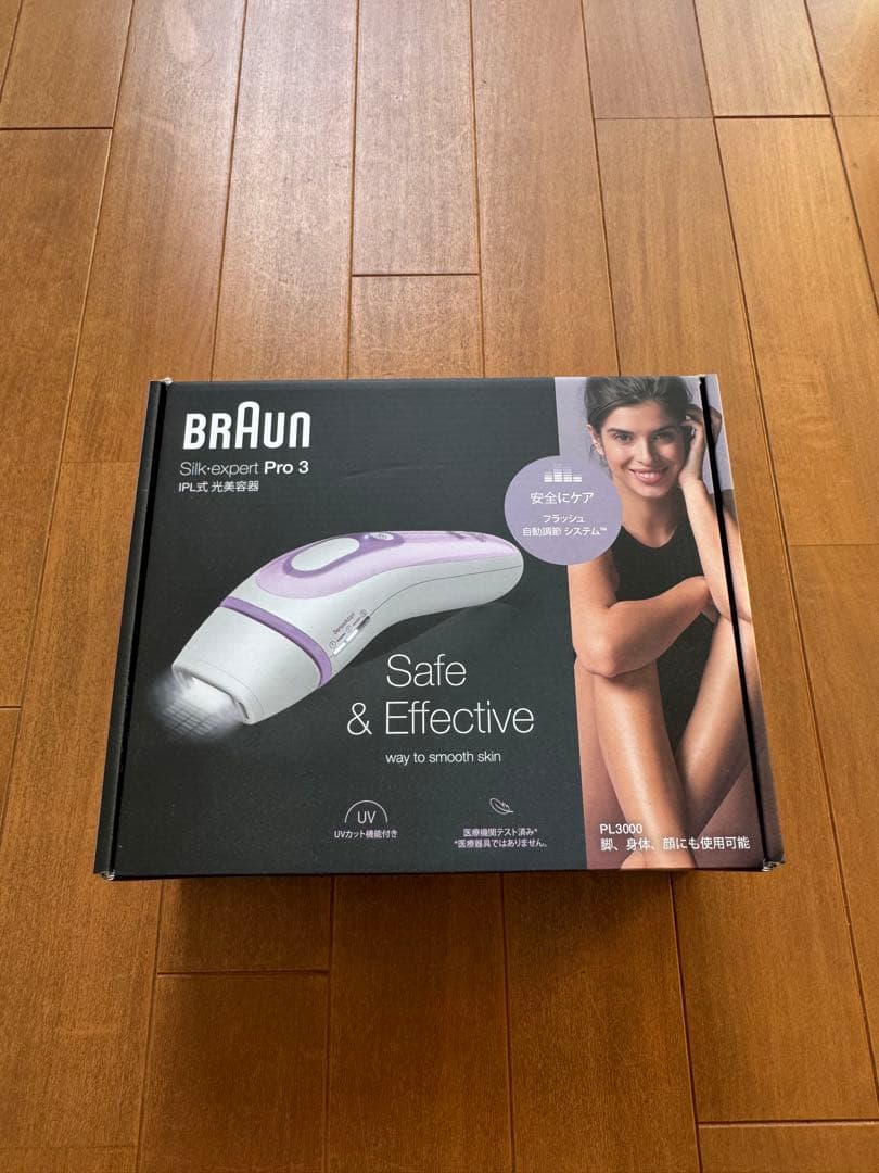 Braun 光美容器 シルクエキスパート Pro3 PL-3000