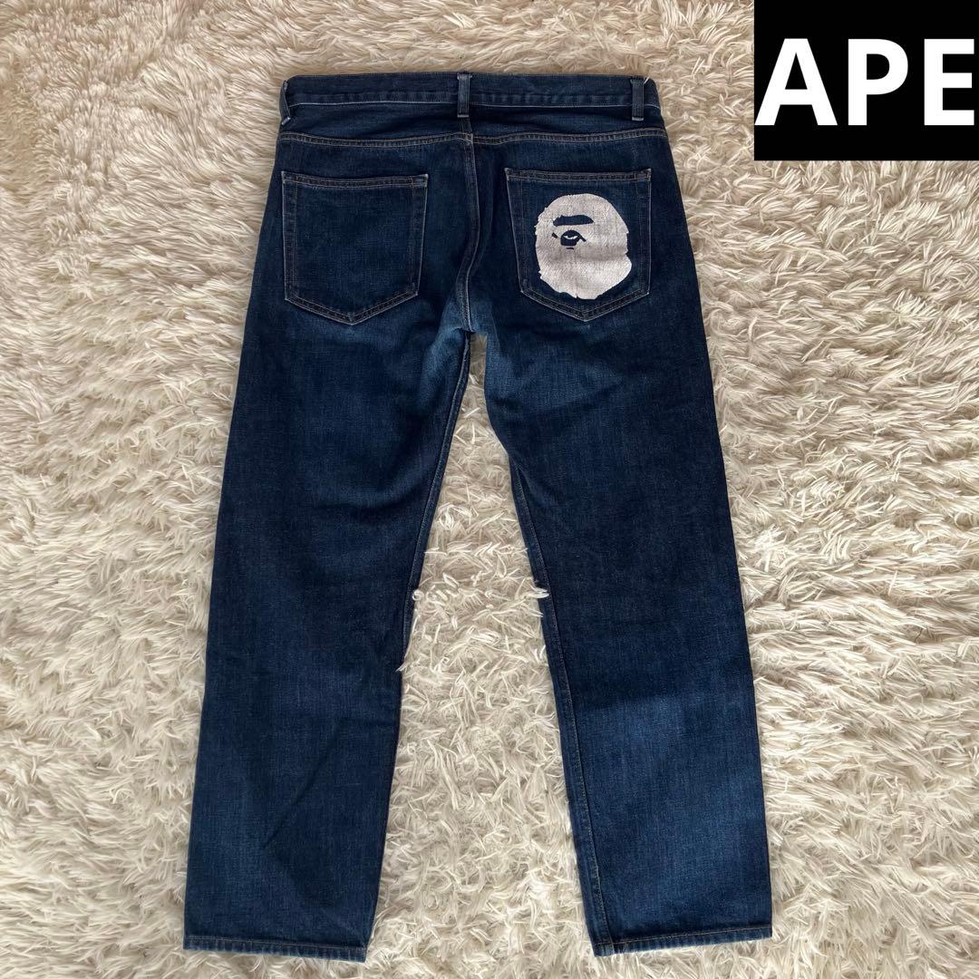 APE エイプ デニムパンツ