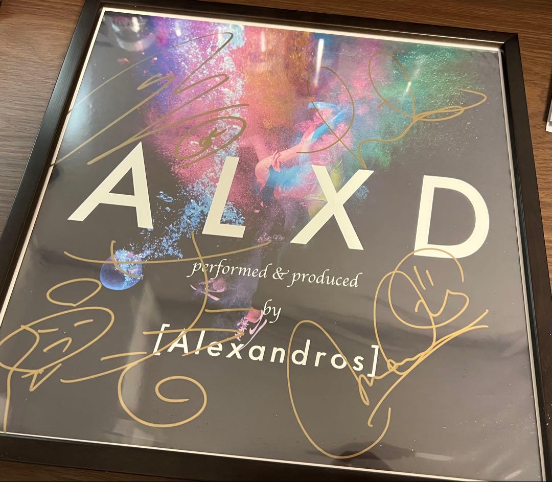 【激レア】 [Alexandros] ALXD サイン入りLP+レコードフレーム