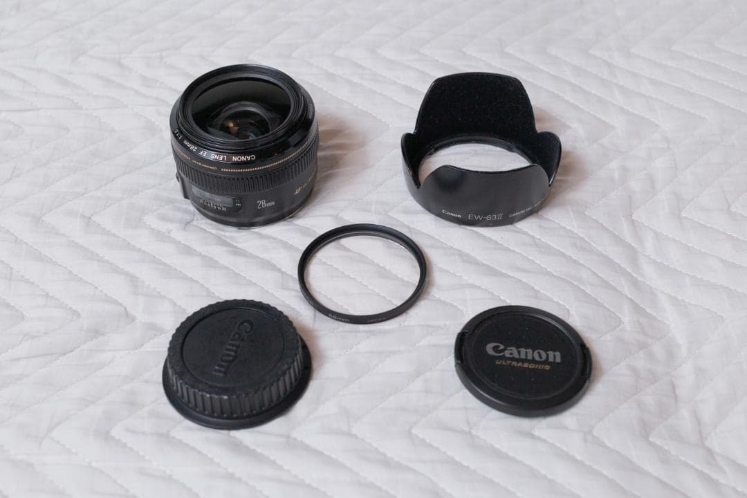 Canon EF 28mm F1.8 USM（単焦点レンズ広角）