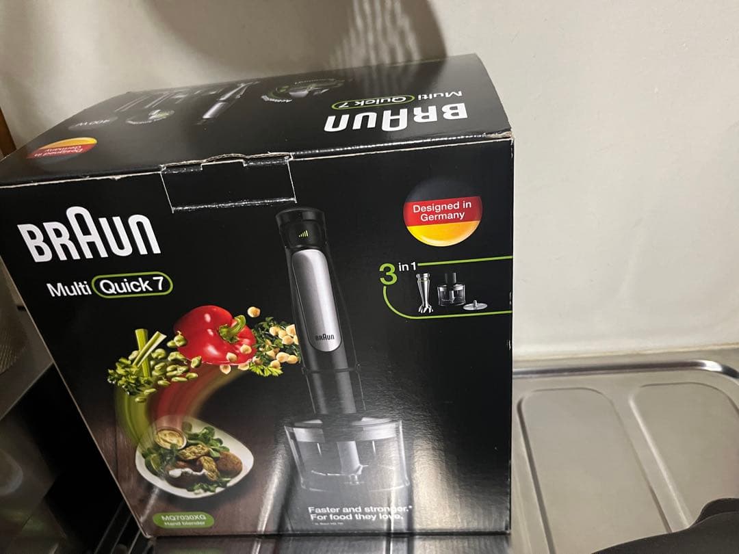 braunブラウン ハンドブレンダー マルチクイック7 MQ7030XG