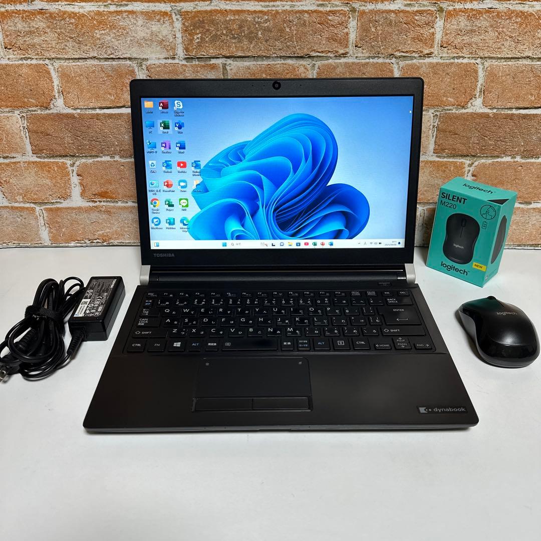 東芝ノートパソコンSSD512GB メモリ8GB オフィス　Windows 11