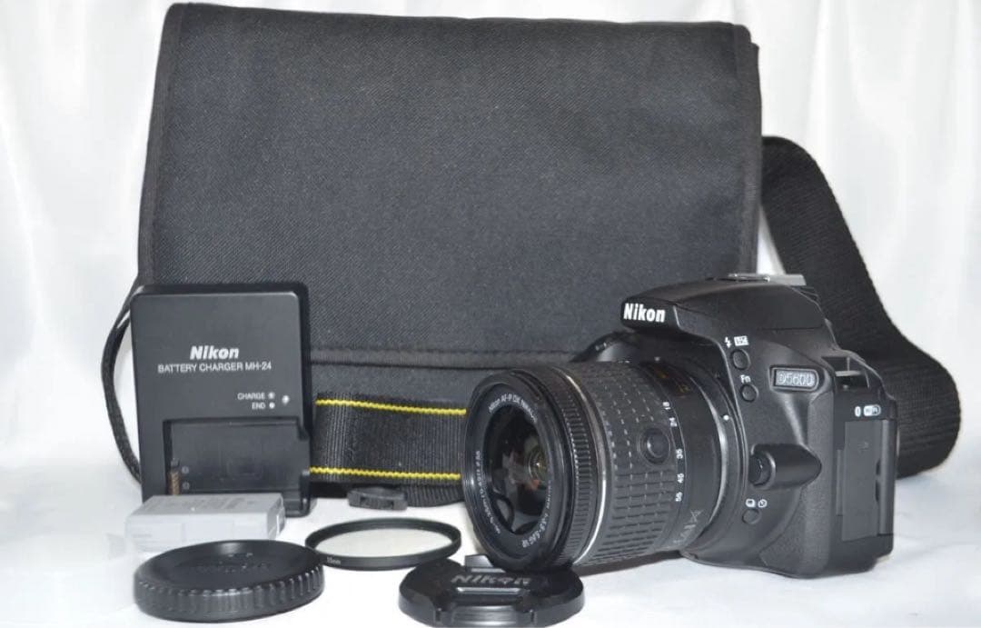 新品数のシャッター数555回以下☆Nikon D5600☆シリーズ最新&新型
